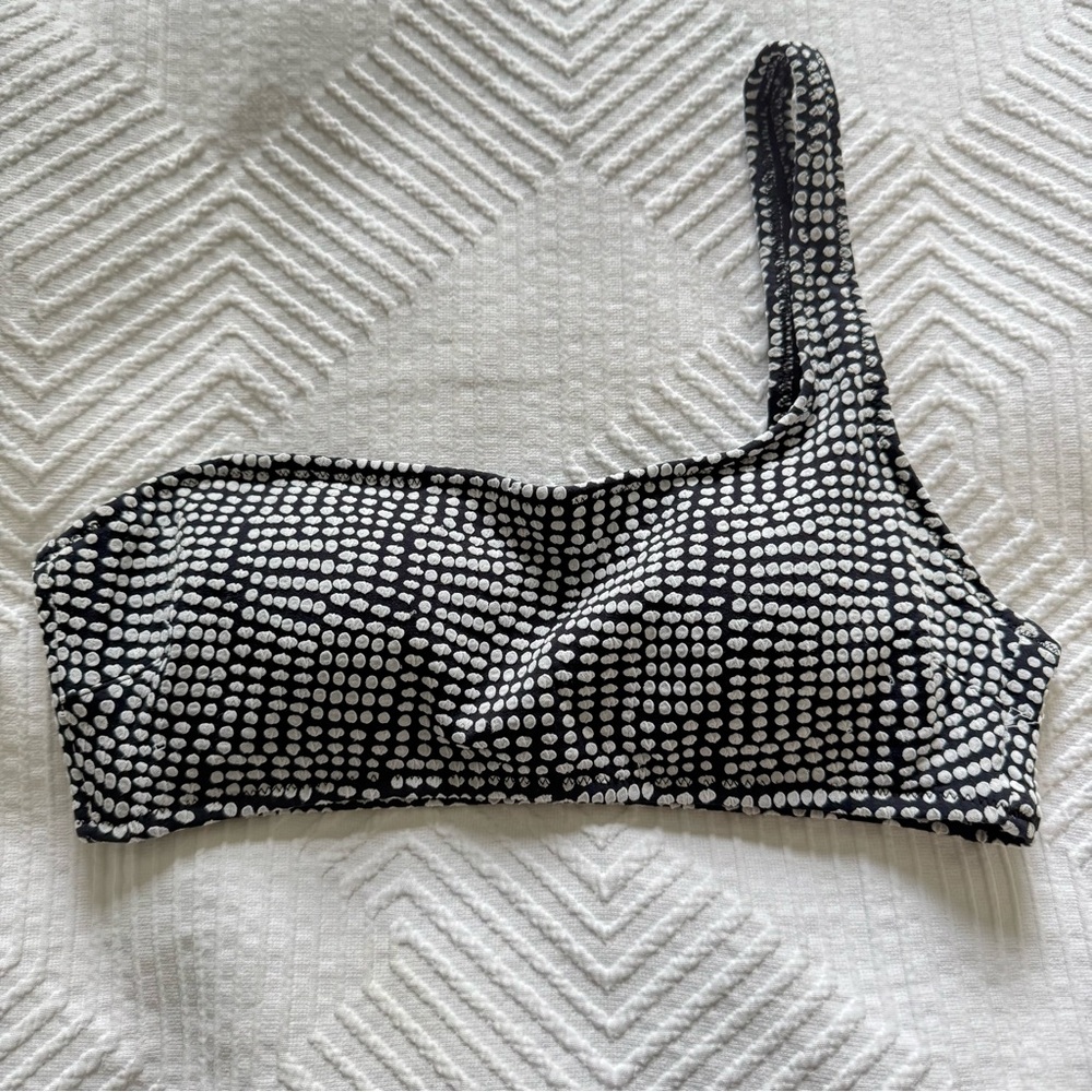 Aerie One-Shoulder Bandeau Bikini Top